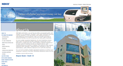 Desktop Screenshot of neko.com.sg